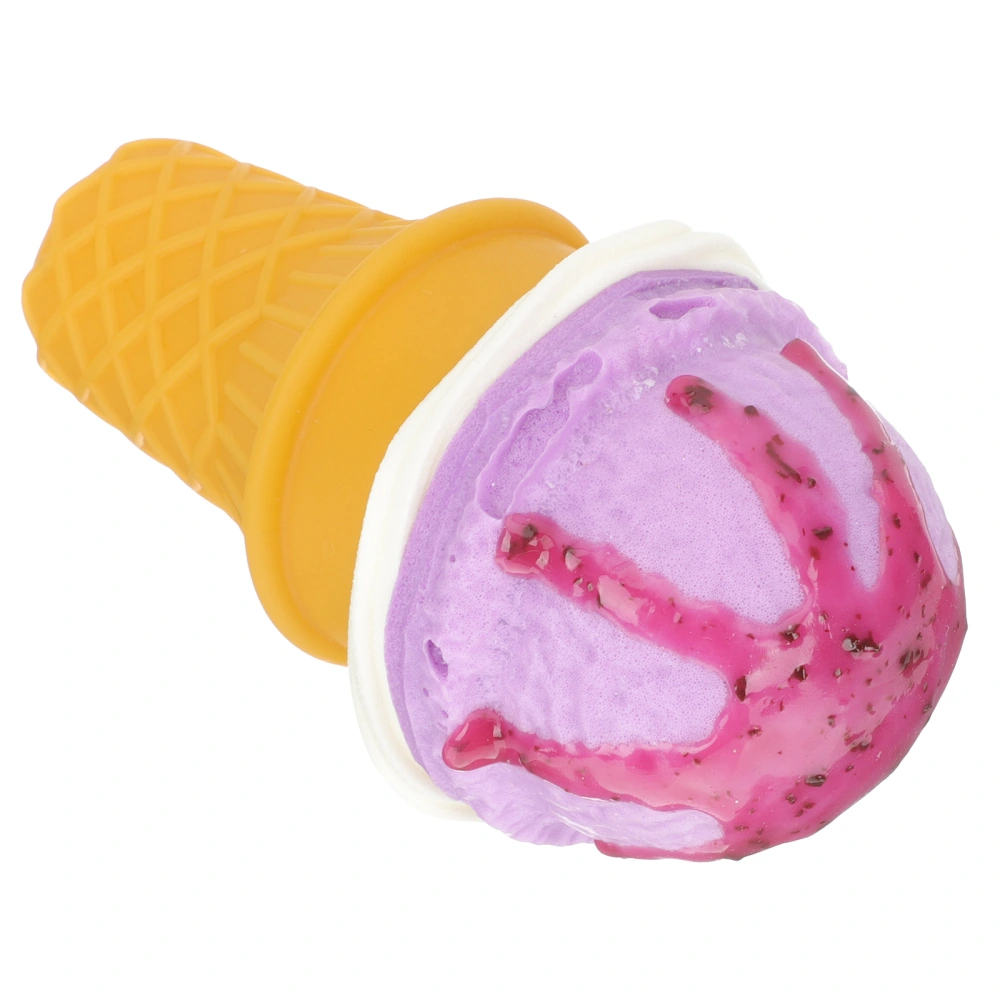 Fake Ice Cream Model Simulated Ice Cream Model Ice Cream Cone Prop Artificial Ice Cream Toy