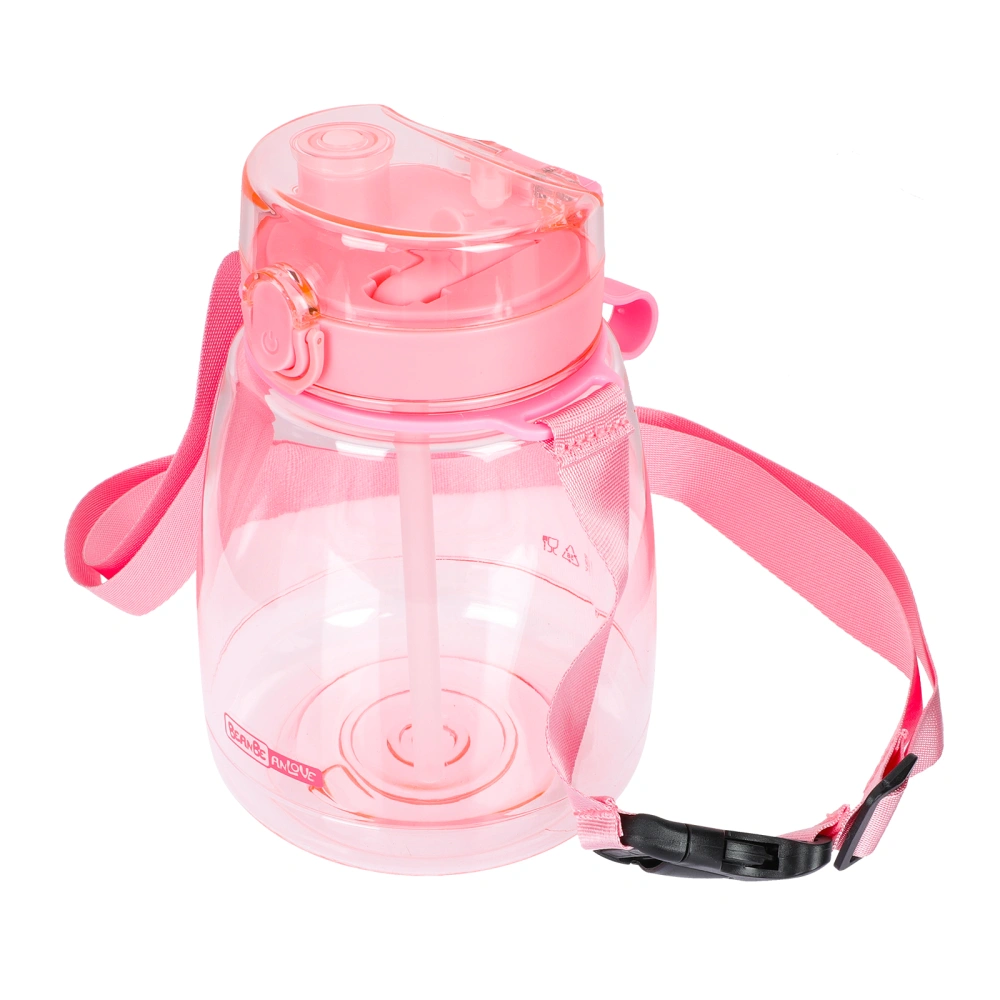 Large Capacity Water Bottle Outdoor Sports Water Holder Straw Water Dispenser