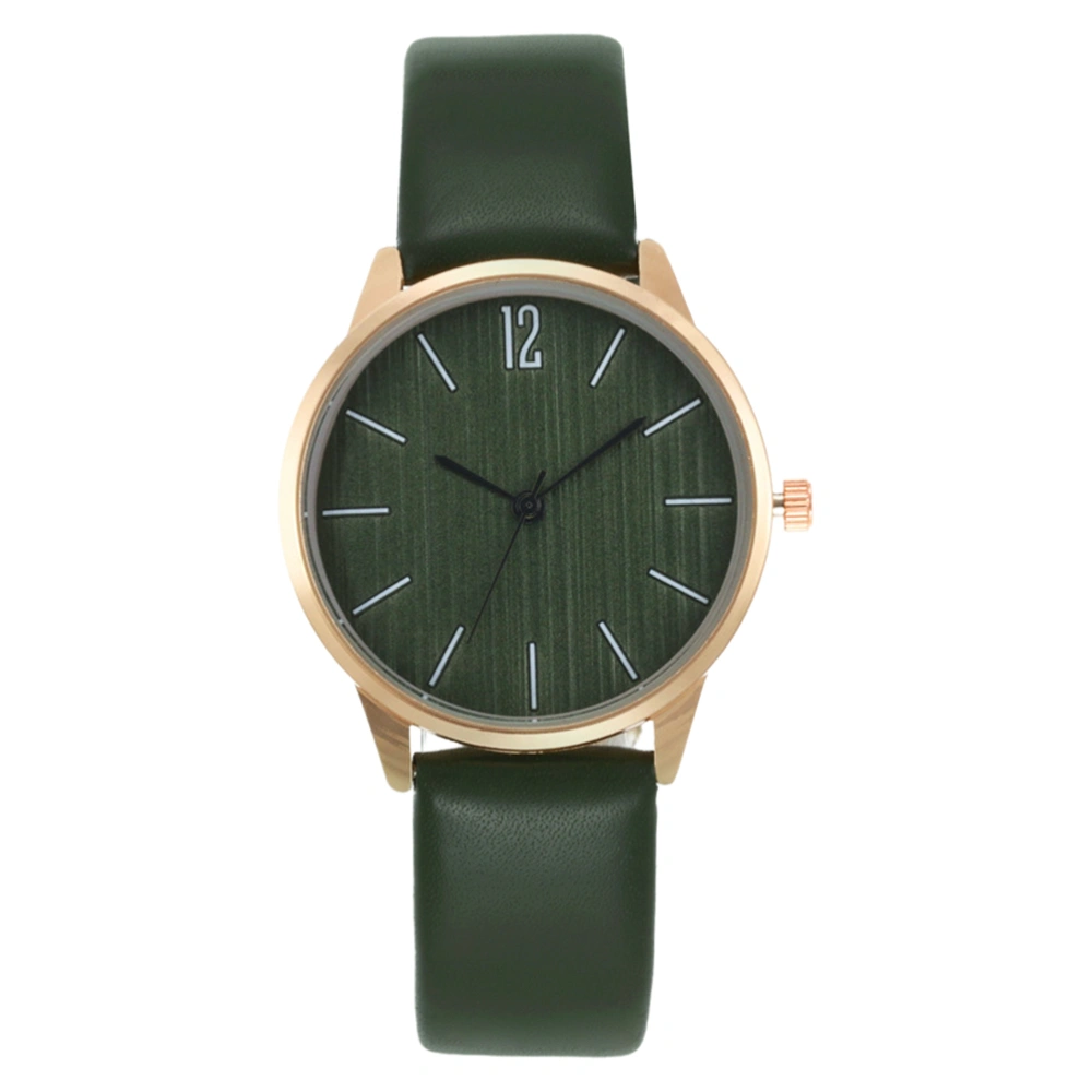 PU Leather Wrist Watch Women Quartz Watch Fashion Student Watch Casual Watch