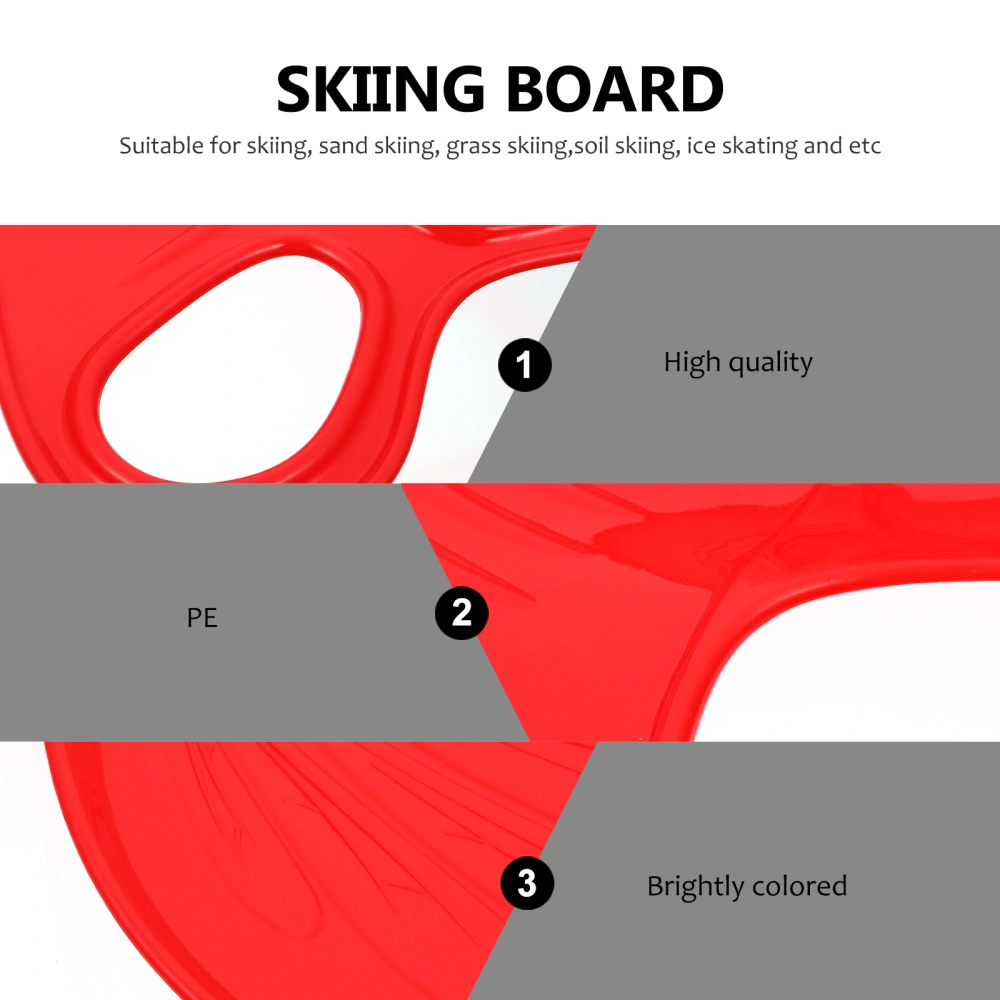 Child Snow Board Grass Sand Slide Board Skiing Sleigh Outdoor Snow Sled