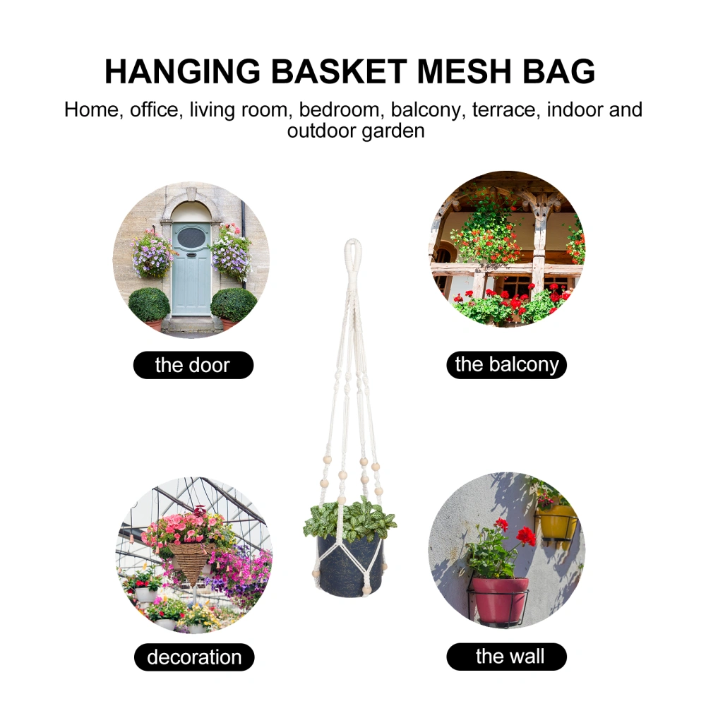 Plant Hanging Bag Gardening Basin Hanging Basket Plants Hanging Supply