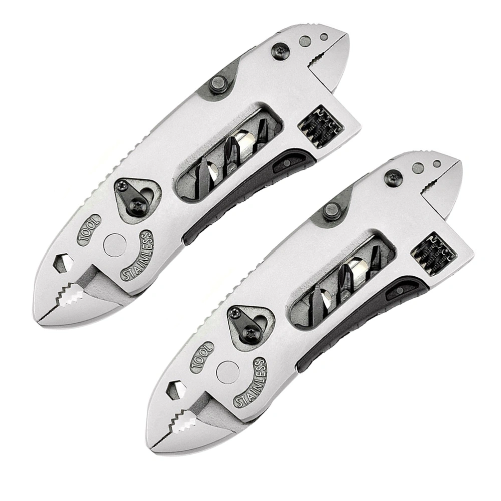 2Pcs Multi-tool Pliers Outdoor Camping Pliers Multi Tool Pliers Portable Wrench