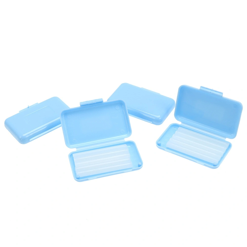 20pcs Orthodontic Wax Correction Braces Special Wax Anti Ulcer Orthodontic Protective Wax Oral Care Peppermint Sky Blue