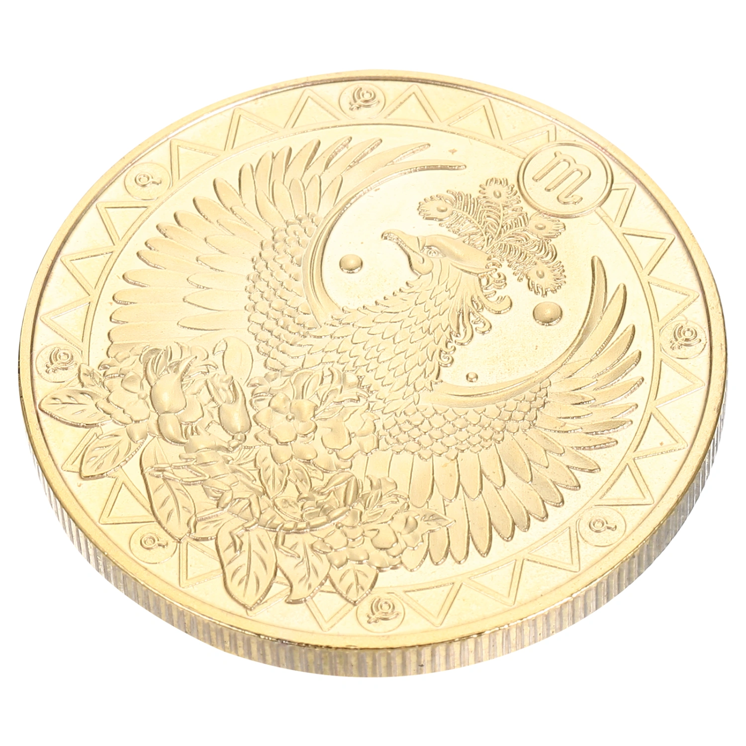 Constellations Luck Coin Decorative Golden Coin Commemorative Coin Ornament