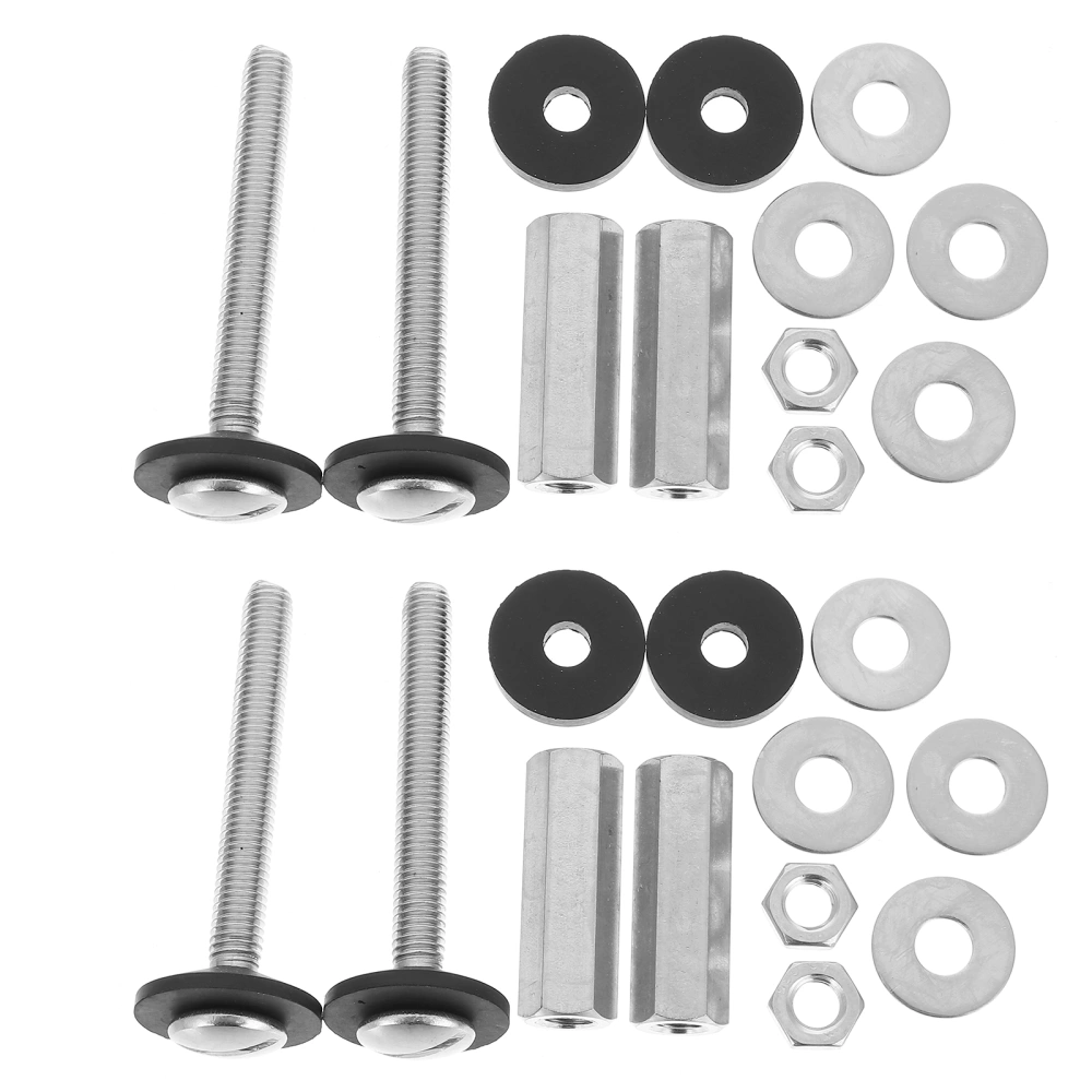 4pcs Durable Toilet Tank Screw Toilet Tank Bolt Toilet Tank Fixing Screw