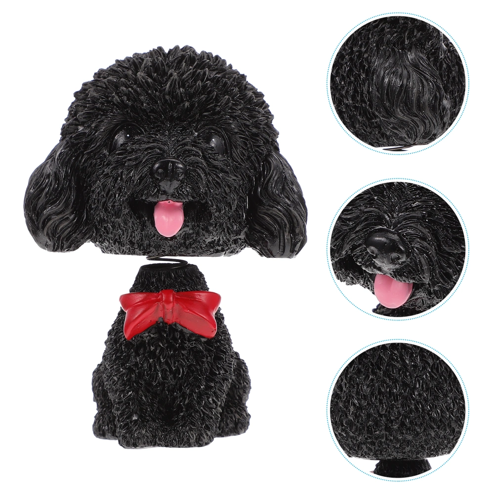 1pc Shaking Head Dog Decor Shaking Head Puppy Shaking Head Puppy Model