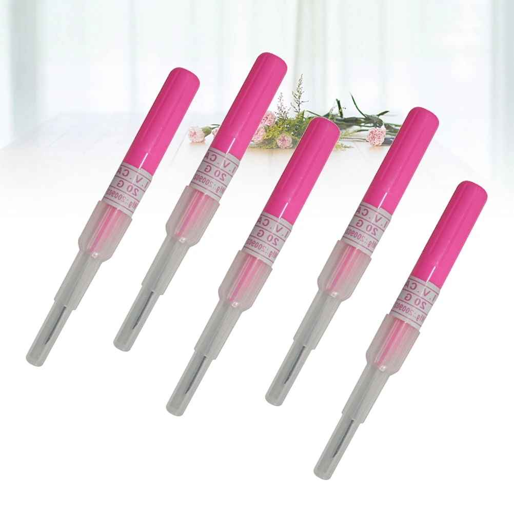 5pcs Piercing Needles Body Mouth Piercing Needles for Piercing Supplies Sterilization Piercing Tool Size-20G