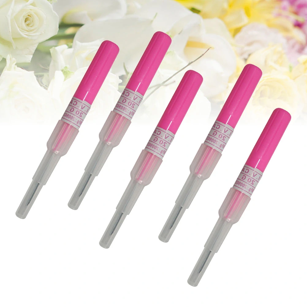 5pcs Piercing Needles Body Mouth Piercing Needles for Piercing Supplies Sterilization Piercing Tool Size-20G