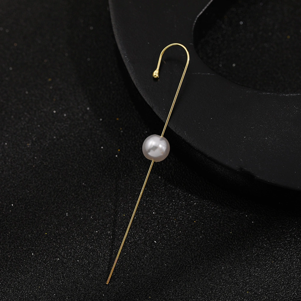 5PCS Temperament Ear Studs Surround Type Outline Earrings Ear Decors (5 Styles)