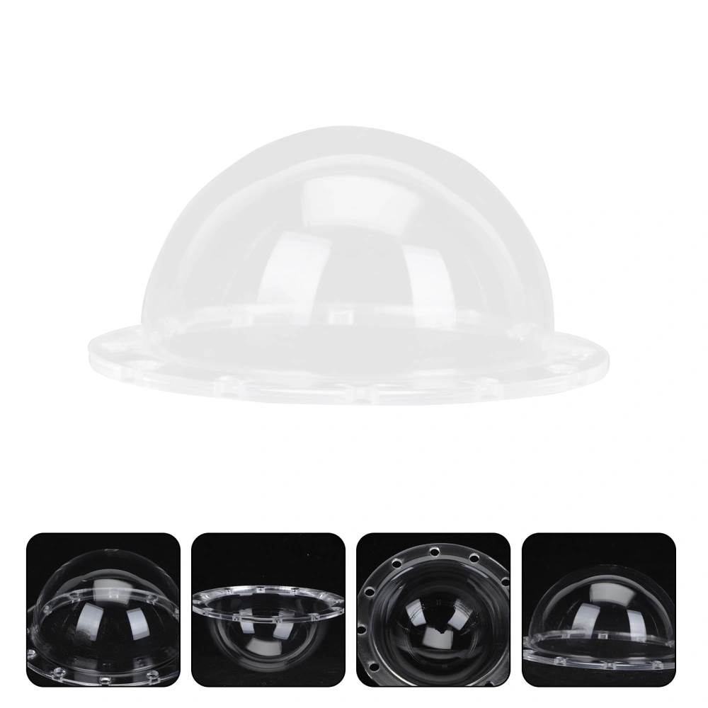 1Pc Acrylic Half-ball Cover Transparent Micro Landscape Anti-dust Cover