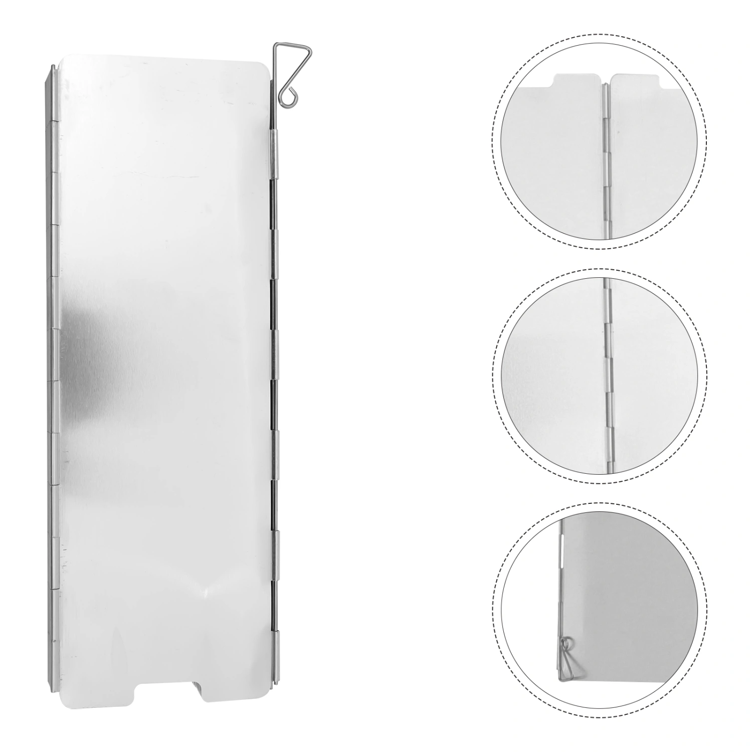 1 Set of Stove Wind Shield Cooking Burner Windproof Screen Camping Supply