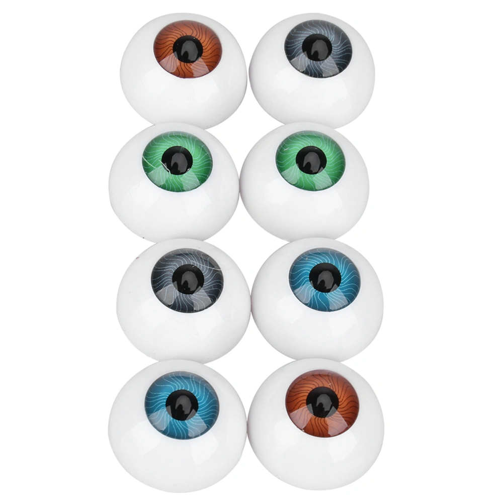 8 Hollow Eyeball Mask Halloween Horror Props Costume Plastic Eyeballs For Halloween