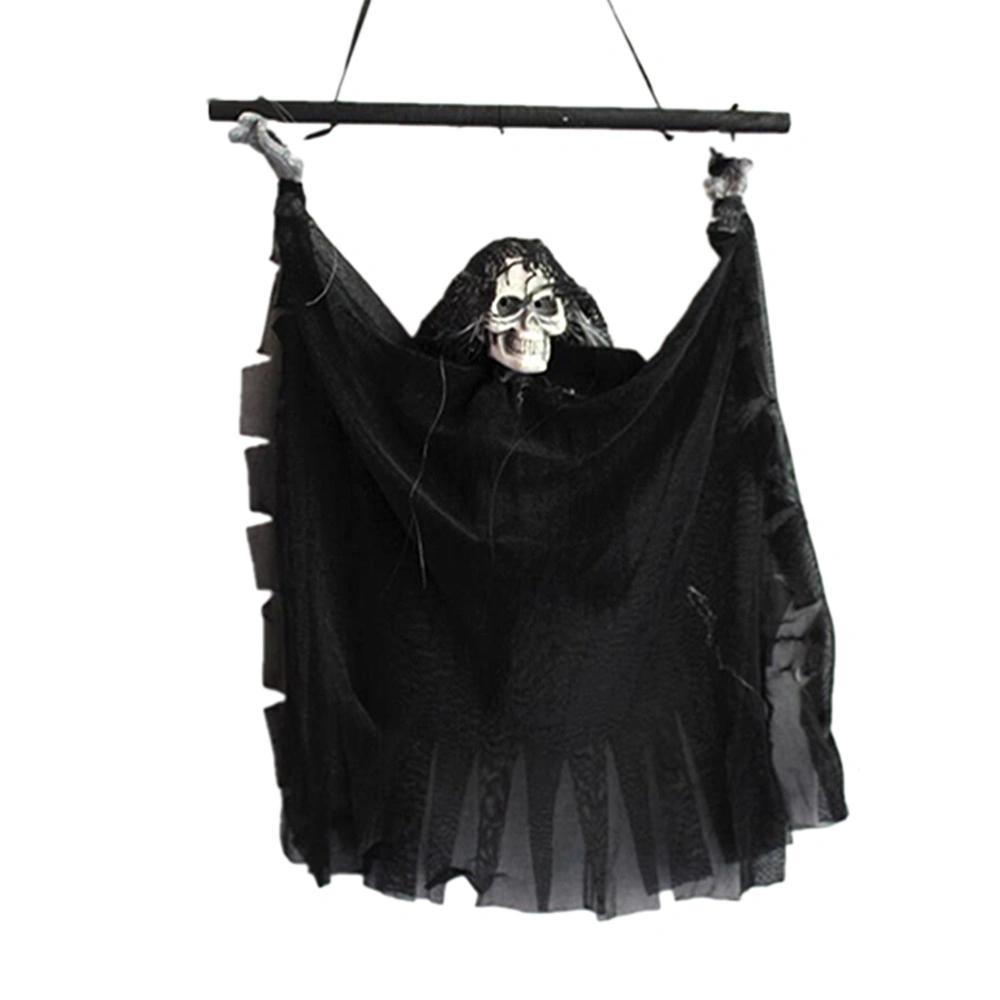 Halloween Hanging Ghost Decoration Electric Sound Control Small Hanging Pendant Ball Props Horror Scene Layout Props