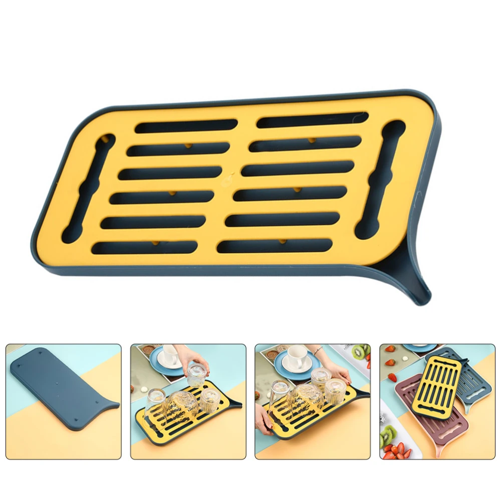 Household Drying Tray Professional Dish Drainer Tray Convenient Draining Rack Home Supply