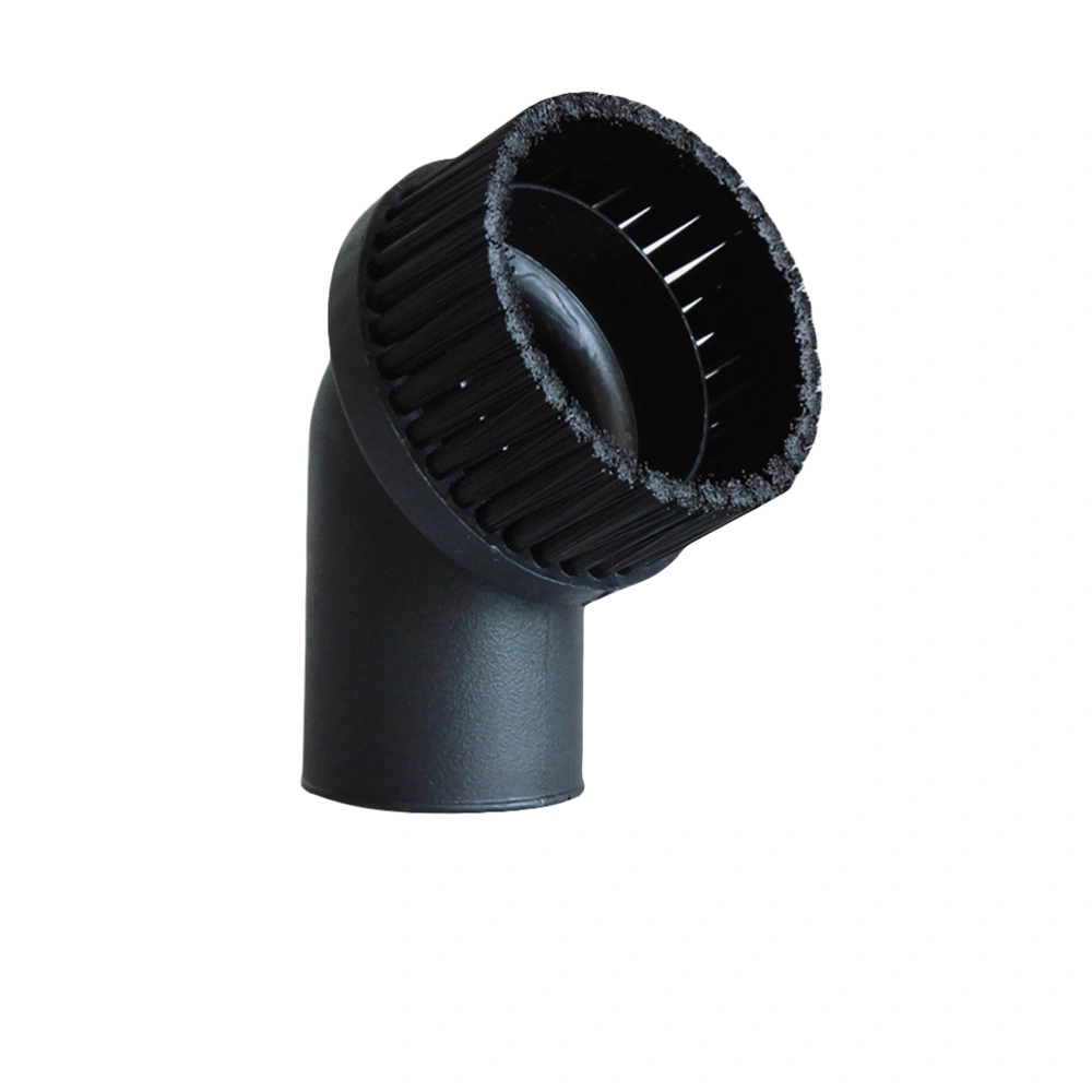 Replacement Round Dusting Brush Vacuum Attachment 1.32"  Black Brush for Most Brand