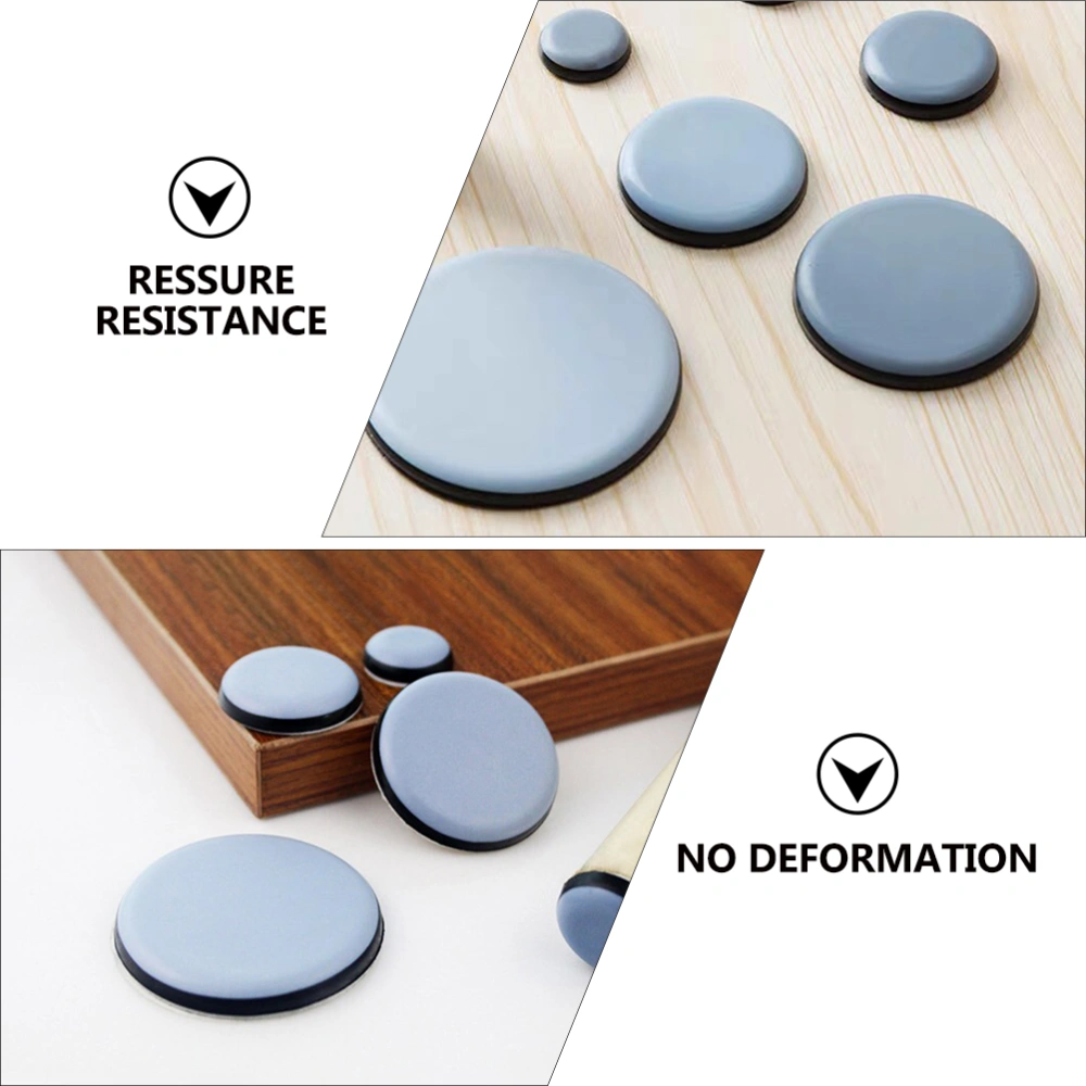 20pcs Desk Feet Pads Furniture Sliding Pads Self-adhesive Desk Sliders