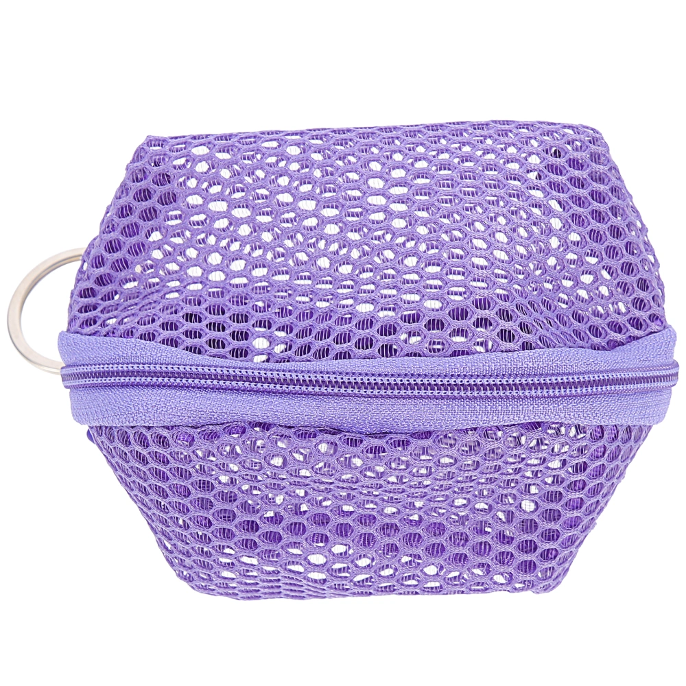 Portable Mesh Makeup Sponge Pouch Portable Lipstick Purse Bag Mini Makeup Bag