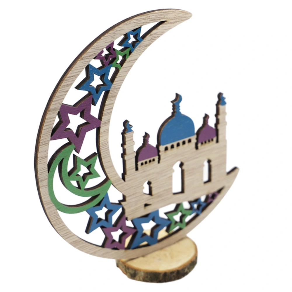 Muslim Moon Palace-shaped Eid Al-fitr Decoration Gift Ornament Handicraft