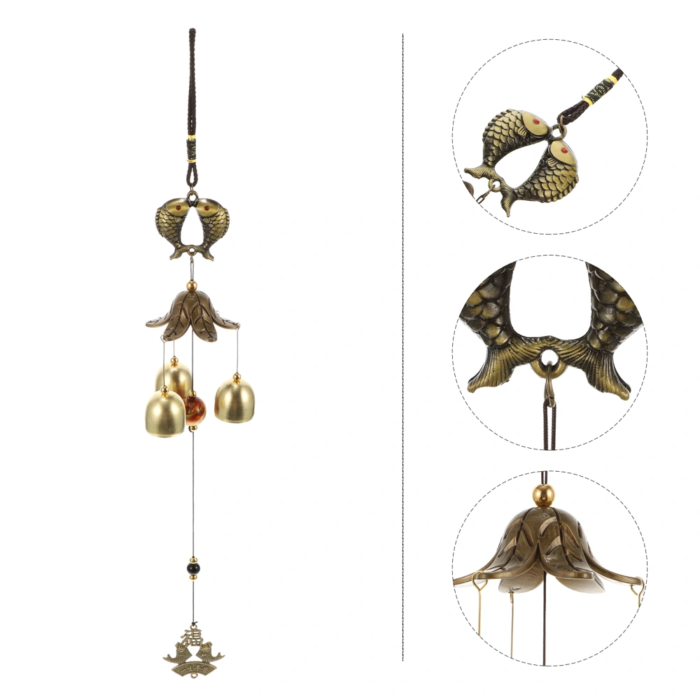 Exquisite Wind Chime Metal Wind Bell Garden Balcony Hanging Accessory Decor