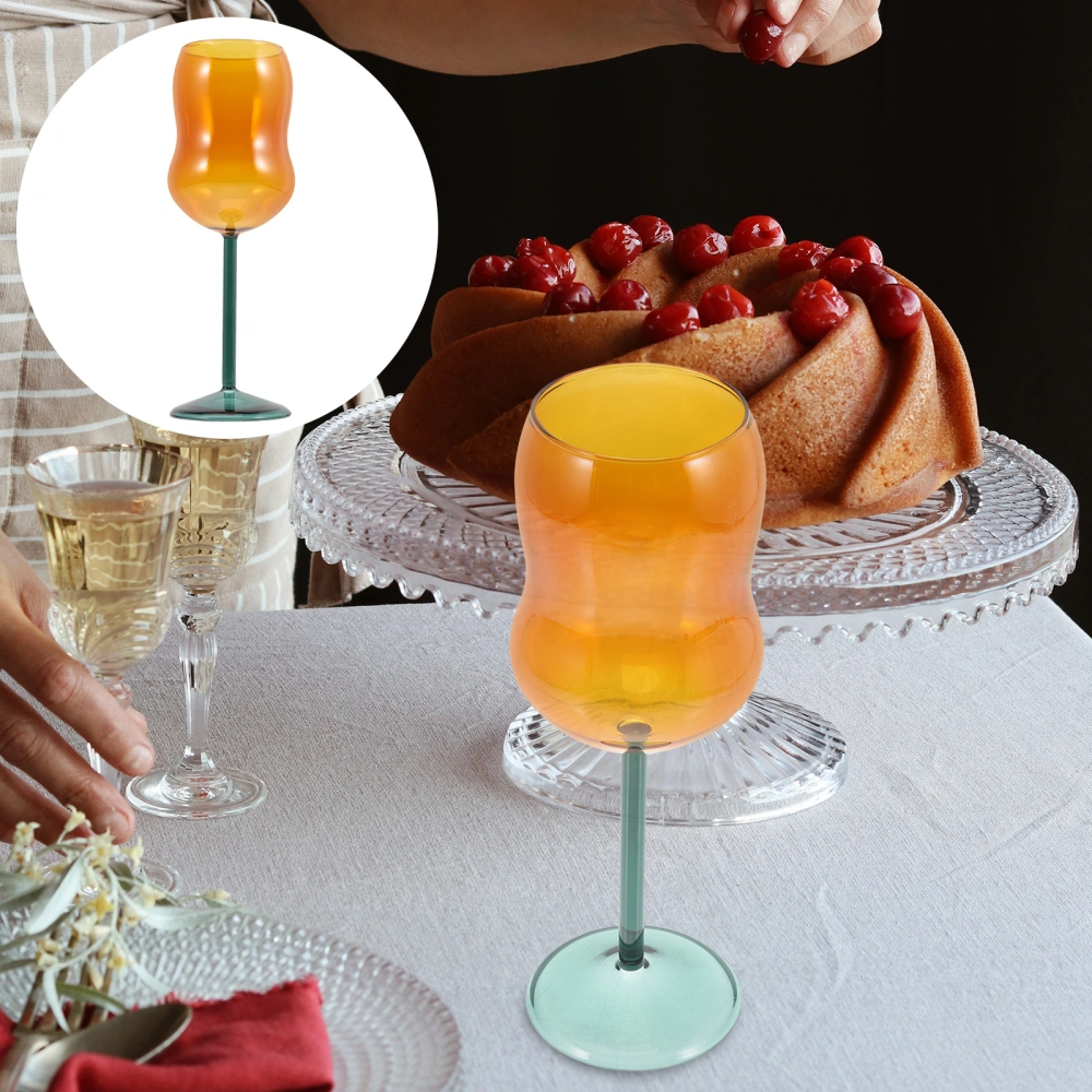 Household Wine Glass Party Wine Cup Heat-resistant Goblet Wine Storage Cup