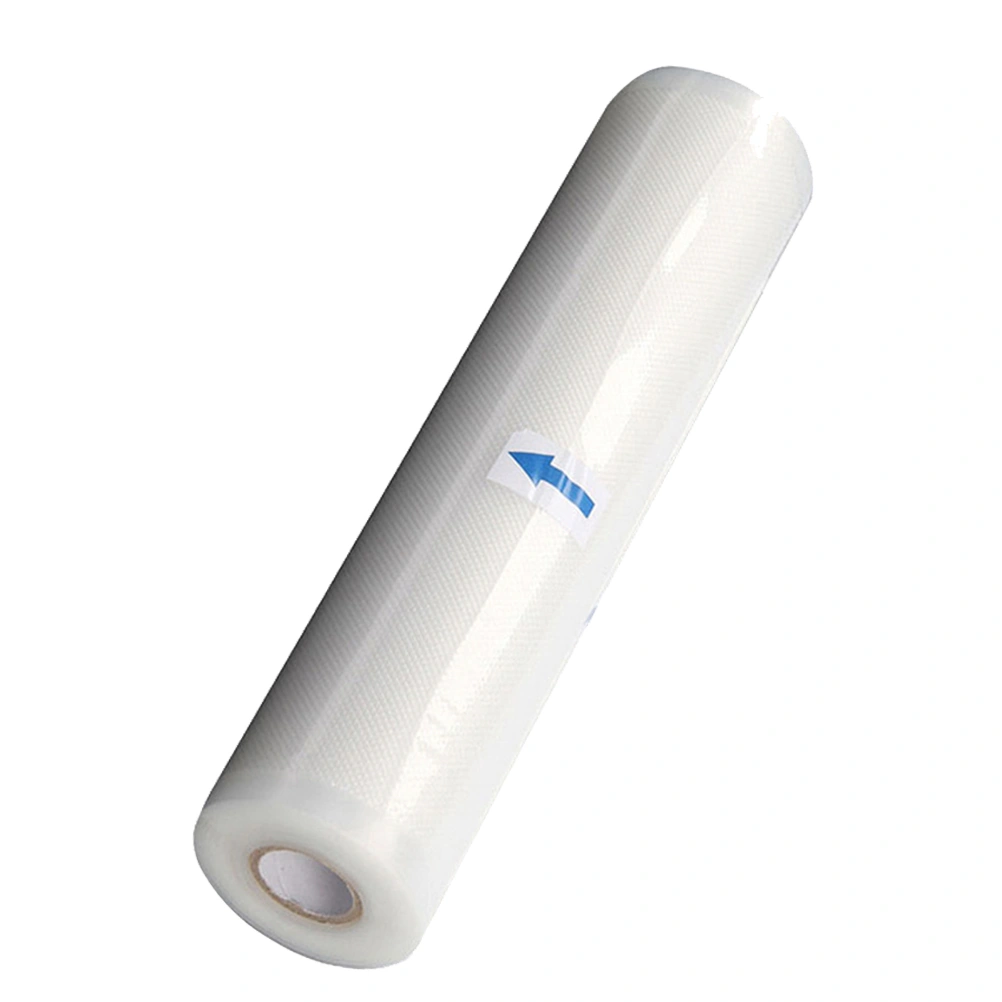 Grain Vacuum Sealer Bags Roll Frozen Food Bag Disposable Vegetable Preservation Pouch Home Kitchen Supplies (White, 12x500cm)
