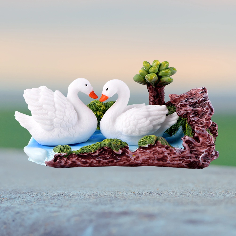 Micro Landscape Resin Craft Ornaments Desktop Ornament Decoration Crafts Ornaments Gifts Summer Three-piece