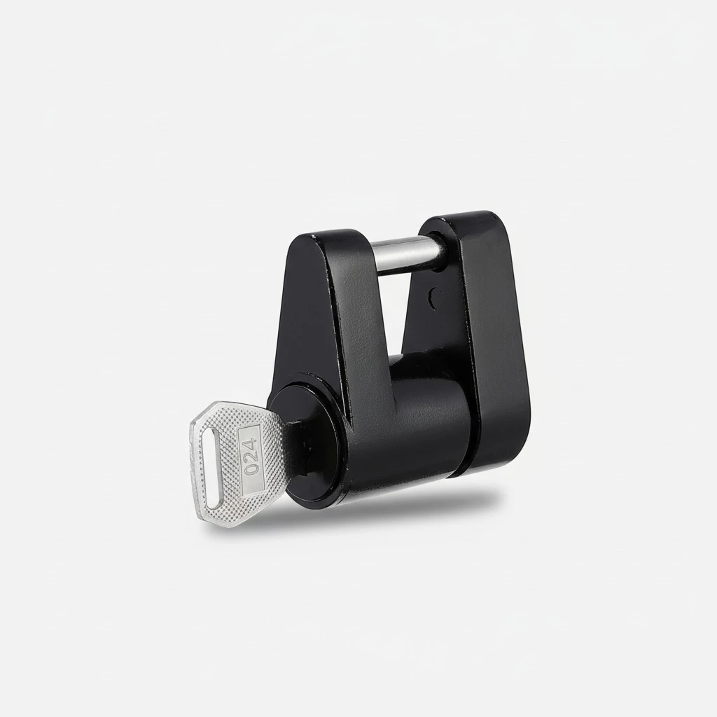 Zinic Alloy Small Trailer Lock Anti-theft Trailer Hitch Lock Coupler Lock for