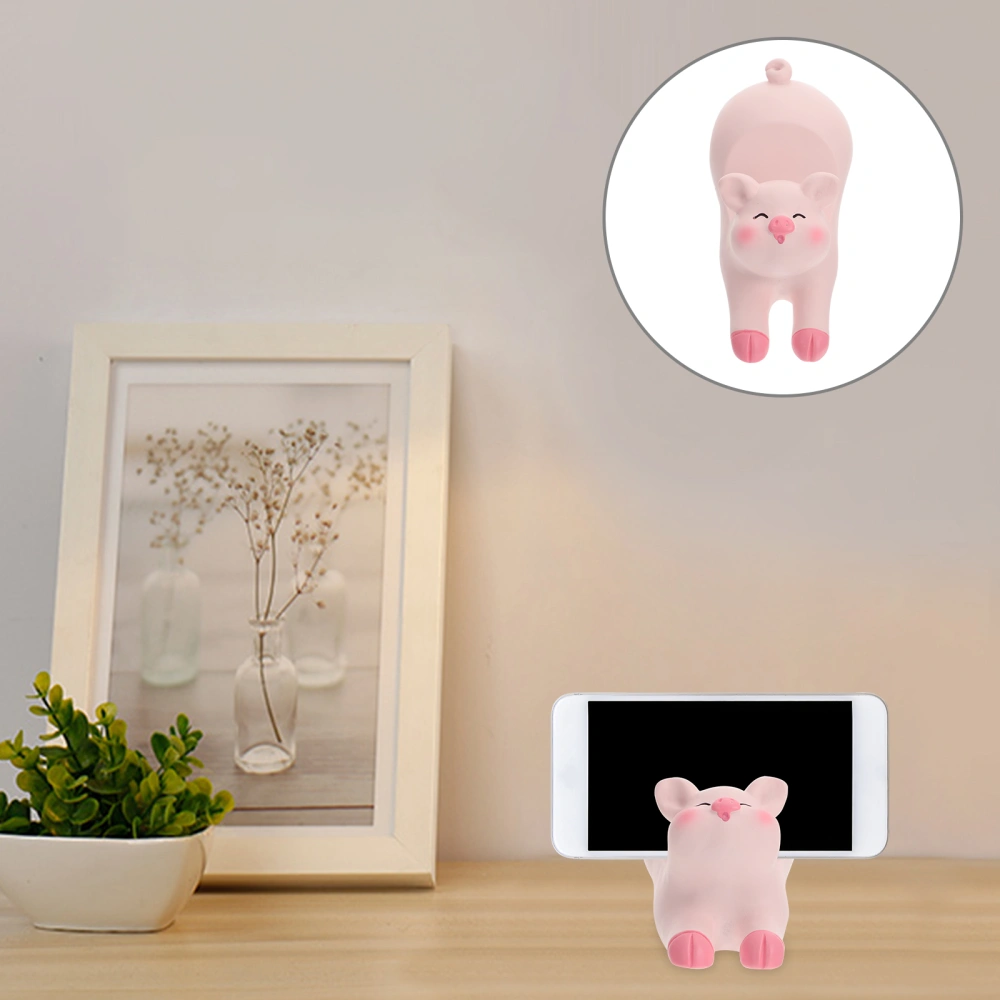 1 Pc Little Pig Decor Simulated Pig Ornament Pink Simulation Pig Model