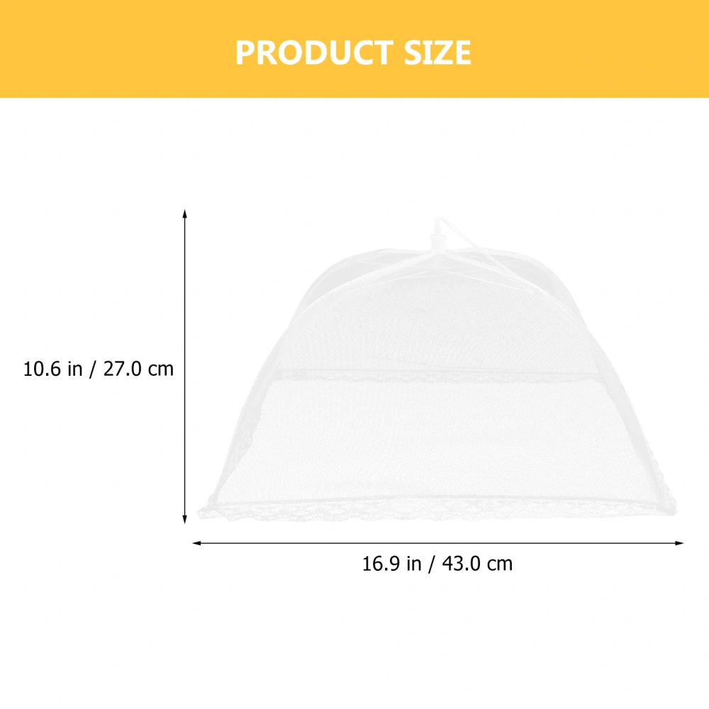 Food Cover Gauze Food Umbrella Insect Prevention Tent for Dining Table