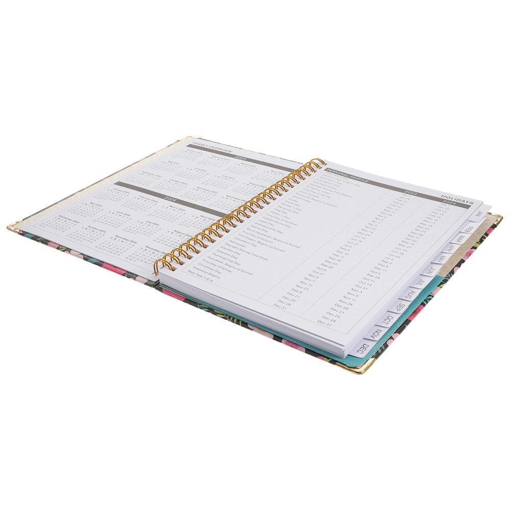 Creative Coil Planning Book Writing Book Schedule Paper Notepad Planning Notepad