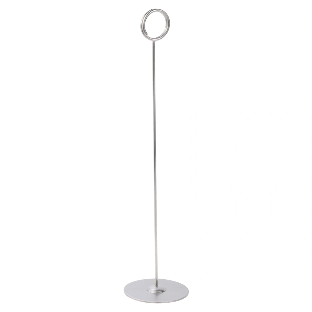 Stainless Steel Table Number Holder Place Holders Sign Holder Photo Stand for Wedding Restaurant Hotel Party Events