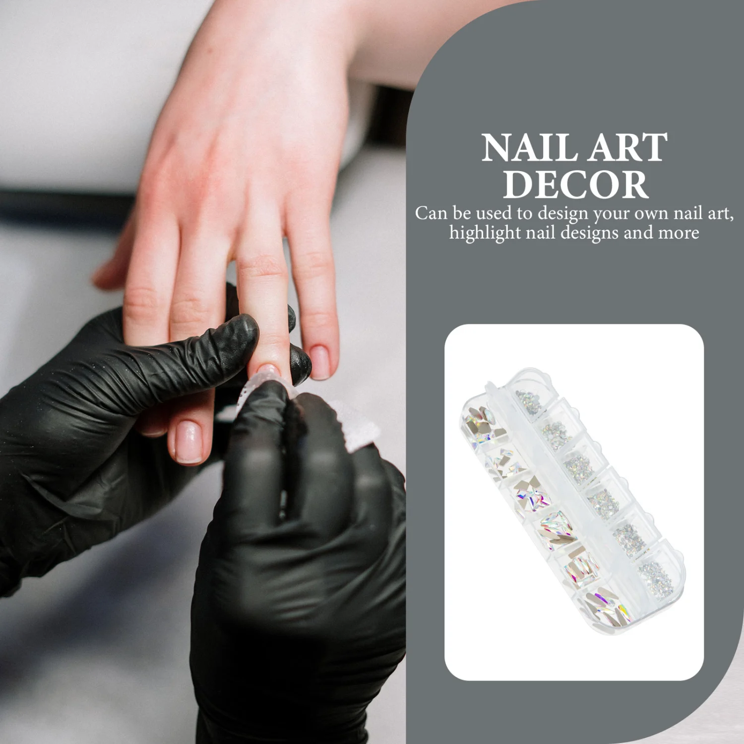 1 Box DIY Nail Diamonds Nail Art Decors Nail Art Ornaments Nail Decorations