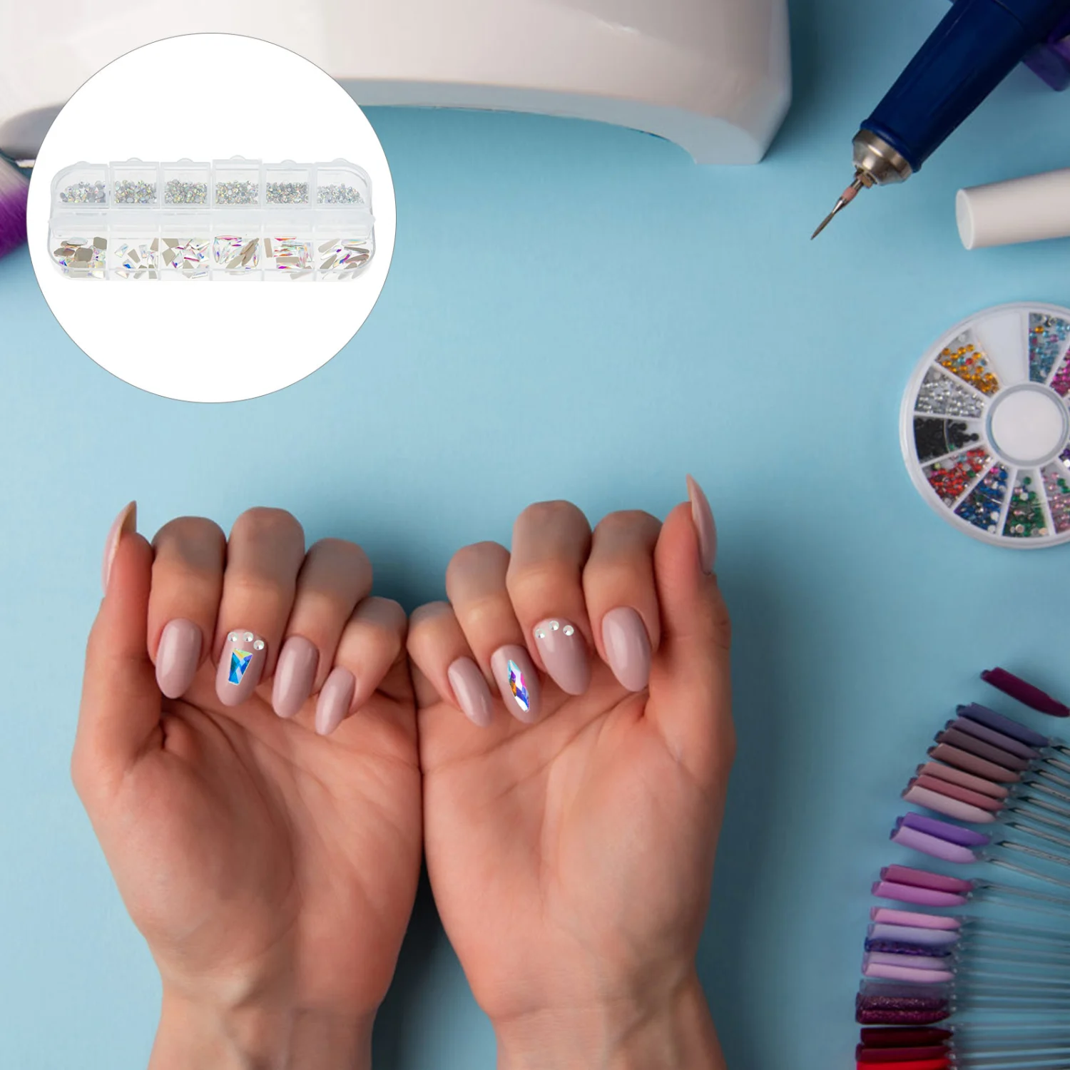 1 Box DIY Nail Diamonds Nail Art Decors Nail Art Ornaments Nail Decorations