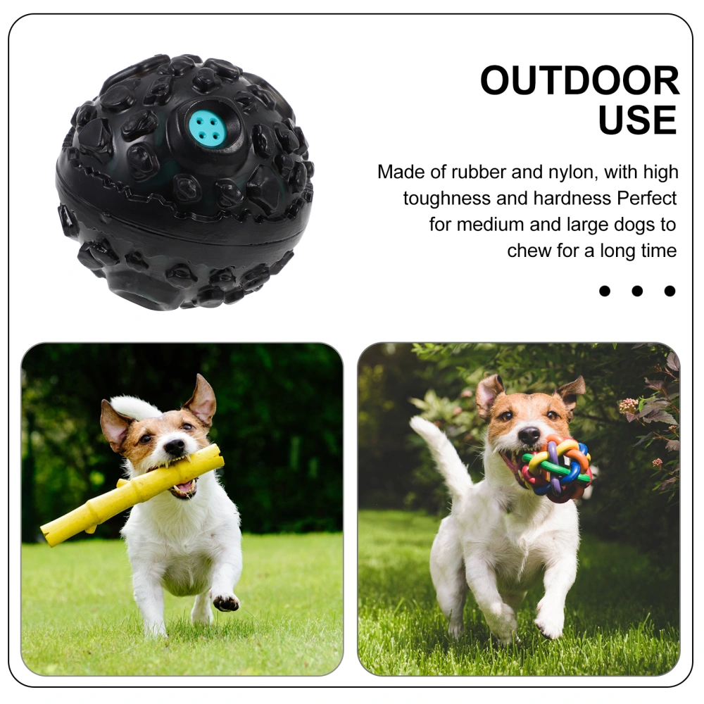 Indoor Puppy Molar Toy Home Dog Training Ball Portable Pet Squeaky Plaything