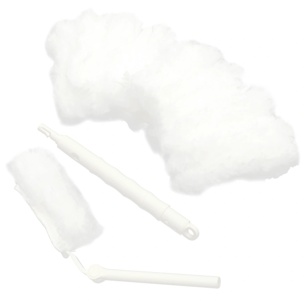 1 Set Disposable Blind Duster Ceiling Clean Tool Replaceable and Handle Home Accessory