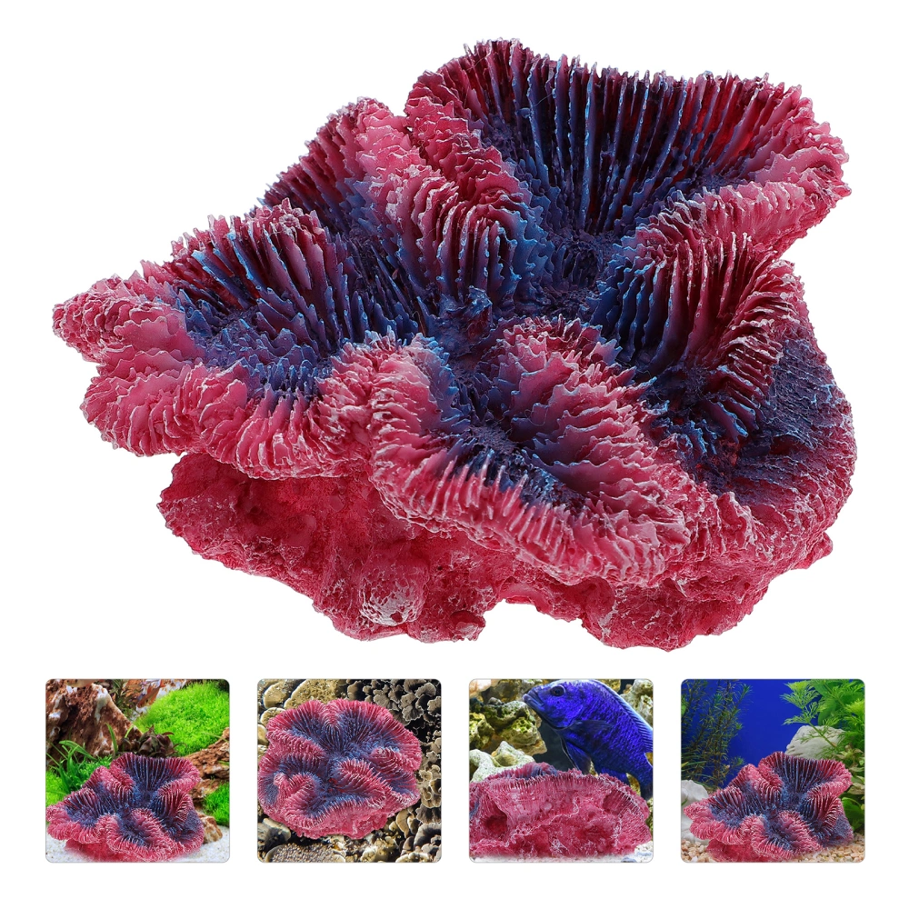 Coral Reef Decor Artificial Coral Reef Adornment Aquarium Landscape Decoration