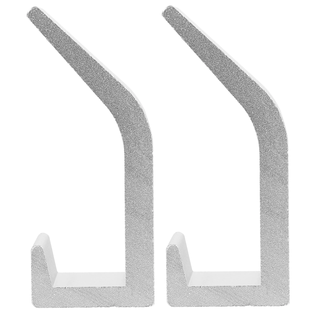 2pcs Premium Punch-Free Hooks Stylish Wall-Mounted Hooks Sturdy Towel Hooks