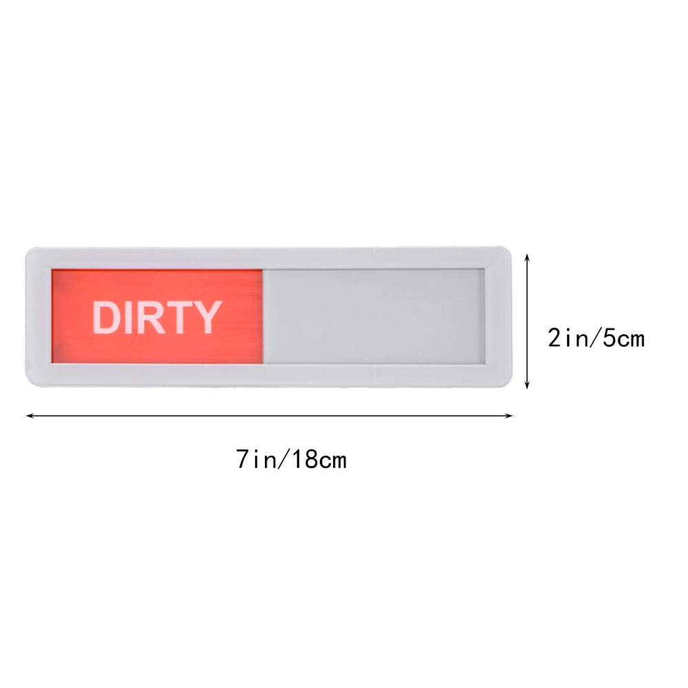 Dishwasher Magnet Clean Dirty Sign Strong Magnet Indicator Tells Whether Dishes Are Clean or Dirty (Gray)