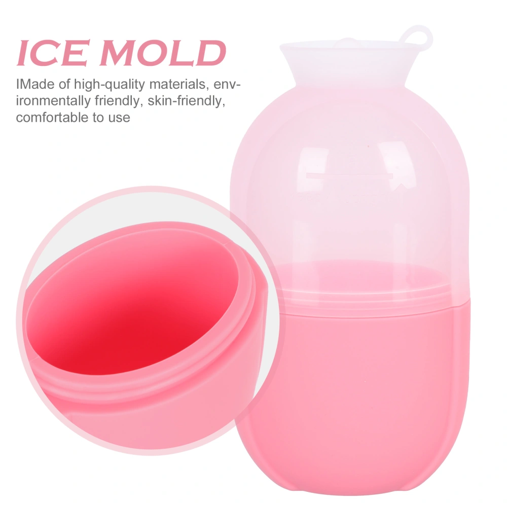 1pc Silicone Face Ice Lattice Mold Practical Gel Ice Bag Cold Eye Care Ice Mold