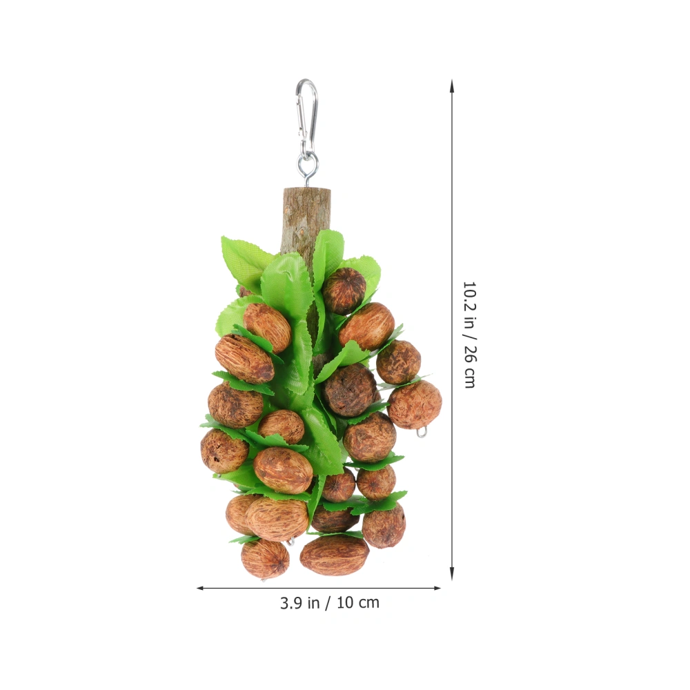 Parrot Toy Pet Grinding Toy Bird Chew Toy for Bird Cage Pet Birds Bite Toy