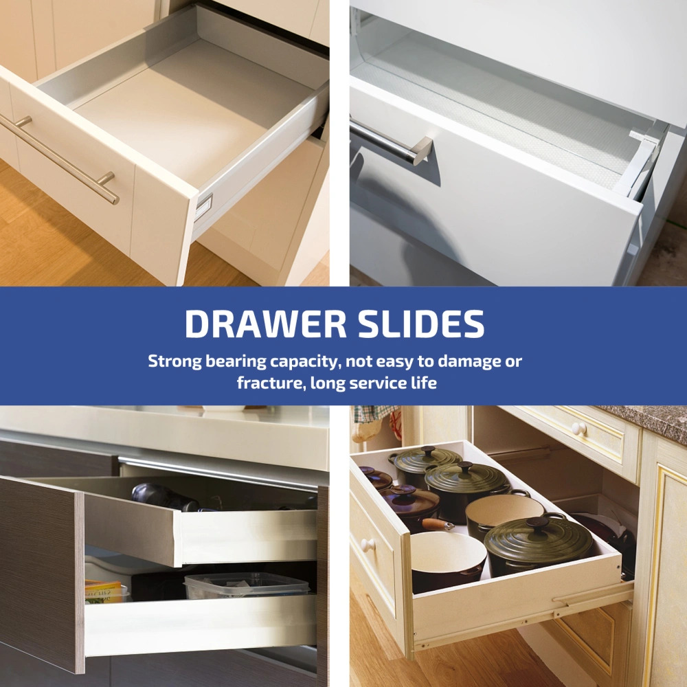 2pcs Heavy Duty Miniature Drawer Slide Extended Drawer Slide Furniture Supply