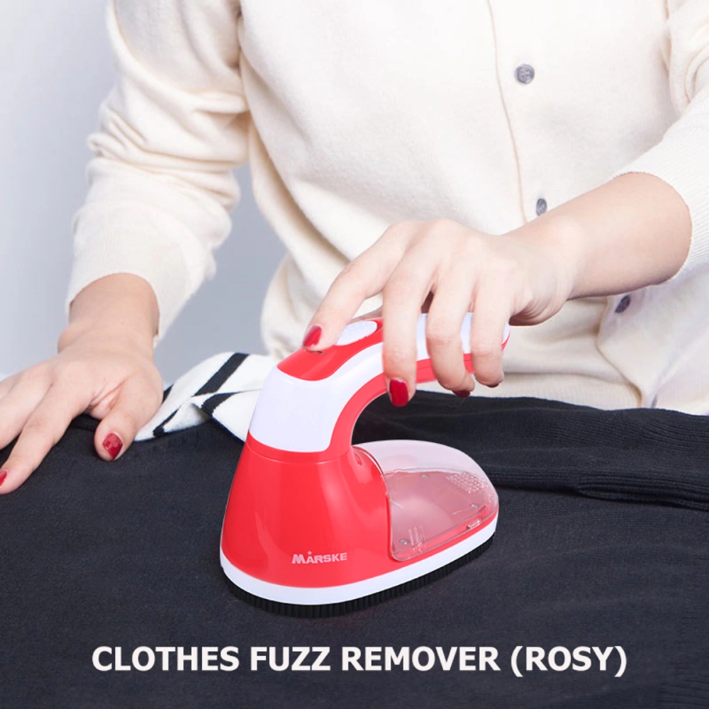 6 Blades Fuzz Removing Machine USB Charging Lint Remover Practical Lint Catcher Rosy