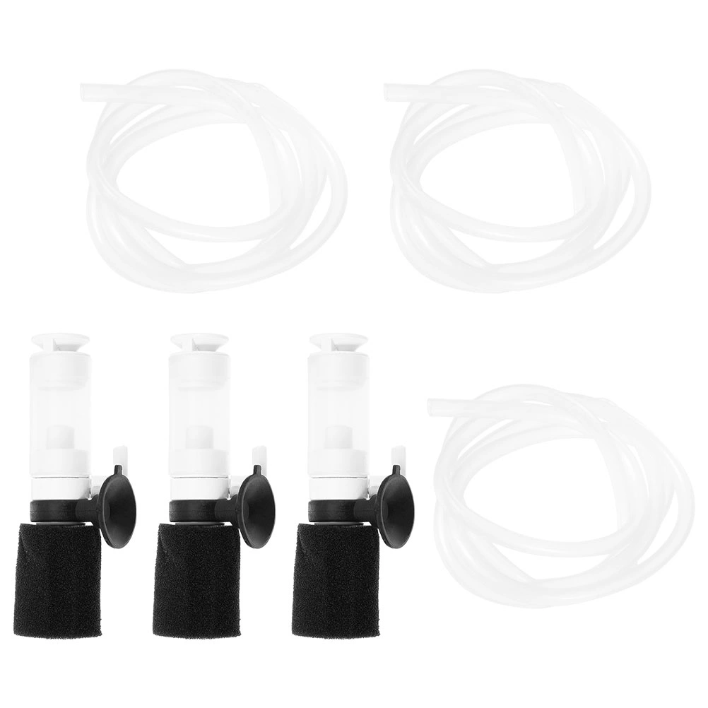 3Pcs Professional Sponge Filters Wear-resistant Fish Tank Filters Convenient Aquarium Air Pumps