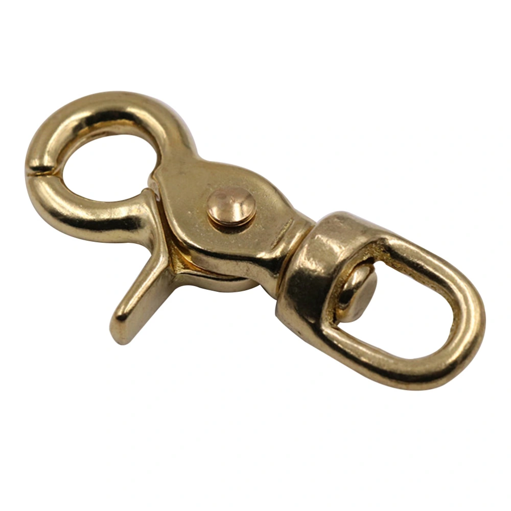 Brass Lobster Clasp Oval Swivel Trigger Clips Hooks for Straps Bags Belting Leathercraft