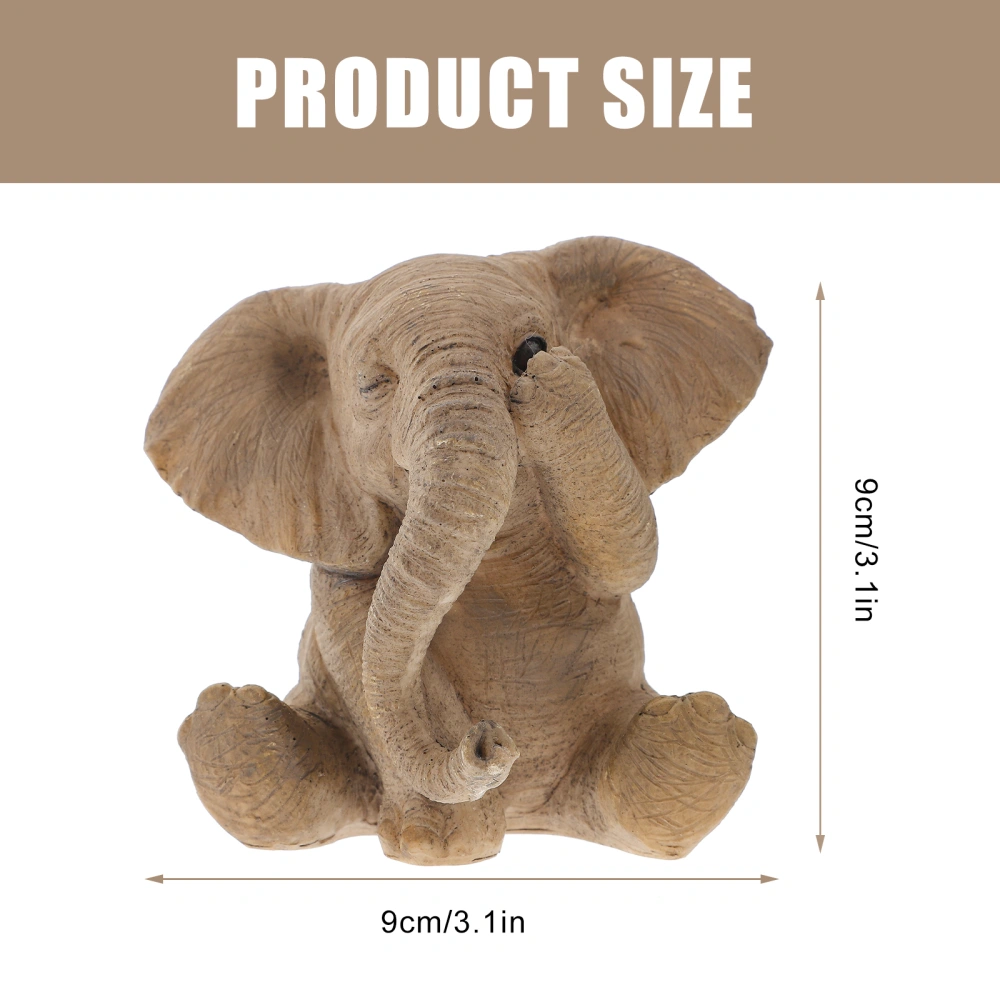 Elephant Desktop Decoration Elephant Statue Home Decoration Home Decor for Bedroom