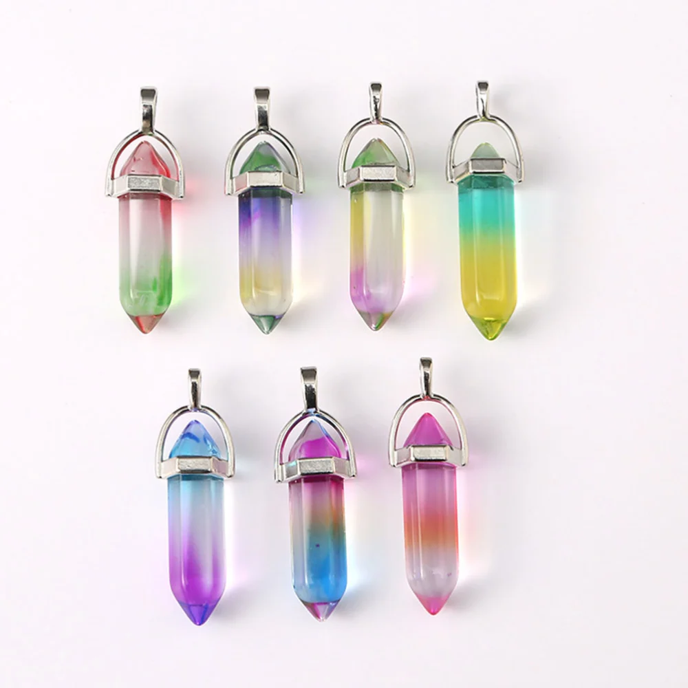 7pcs Beautiful Necklace Hand Chain DIY Pendants Stylish Jewelry Making Pendants