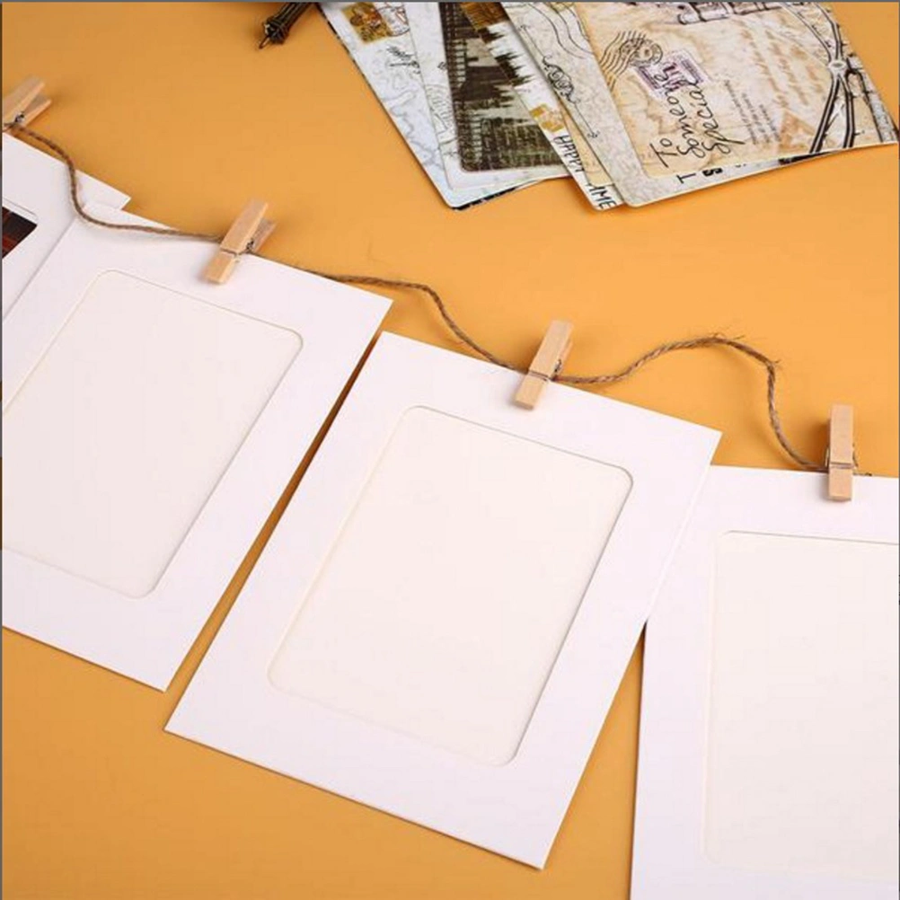 Art Mats Brand Acid-Free Pre-Cut Picture Mat Matte Face Frames Includes a Pack of 10 White Core Bevel Cut Matte Frames for 10 x 15 Photos