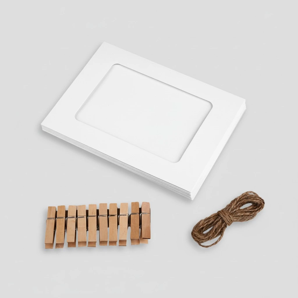 Art Mats Brand Acid-Free Pre-Cut Picture Mat Matte Face Frames Includes a Pack of 10 White Core Bevel Cut Matte Frames for 10 x 15 Photos