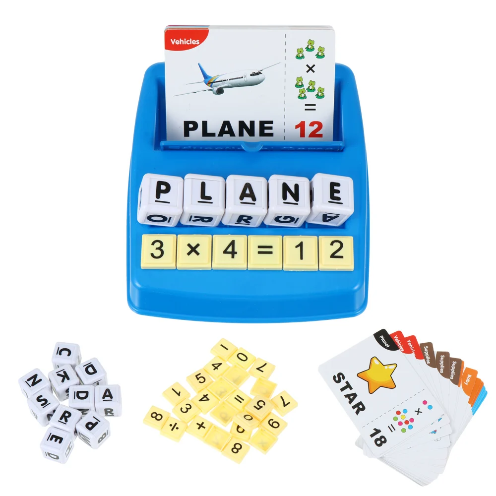 1 Set Creative Literacy Math Fun Game Preschool Learning Educational Toys