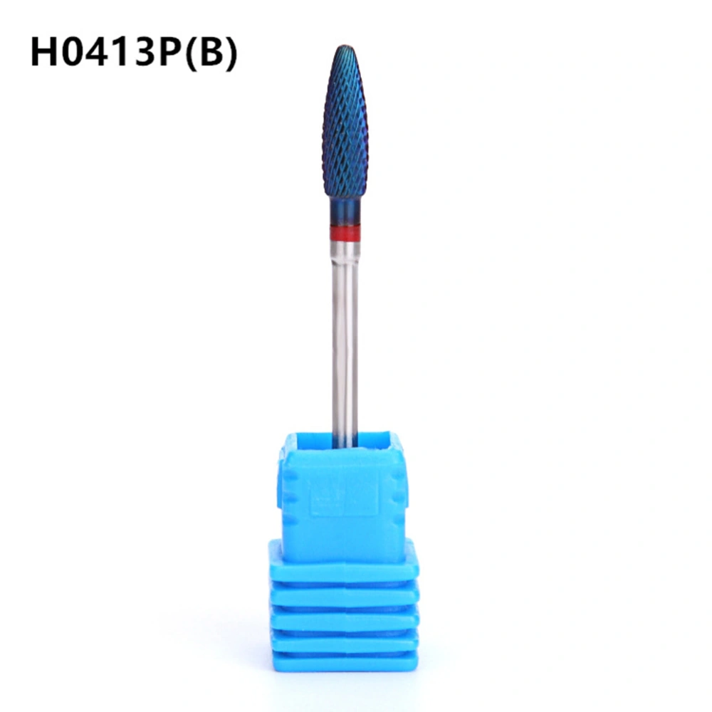 Quartz Nail File Drill Bit Tools for Nail Art Machine Grinding Tungsten Steel Head H0413P(B)